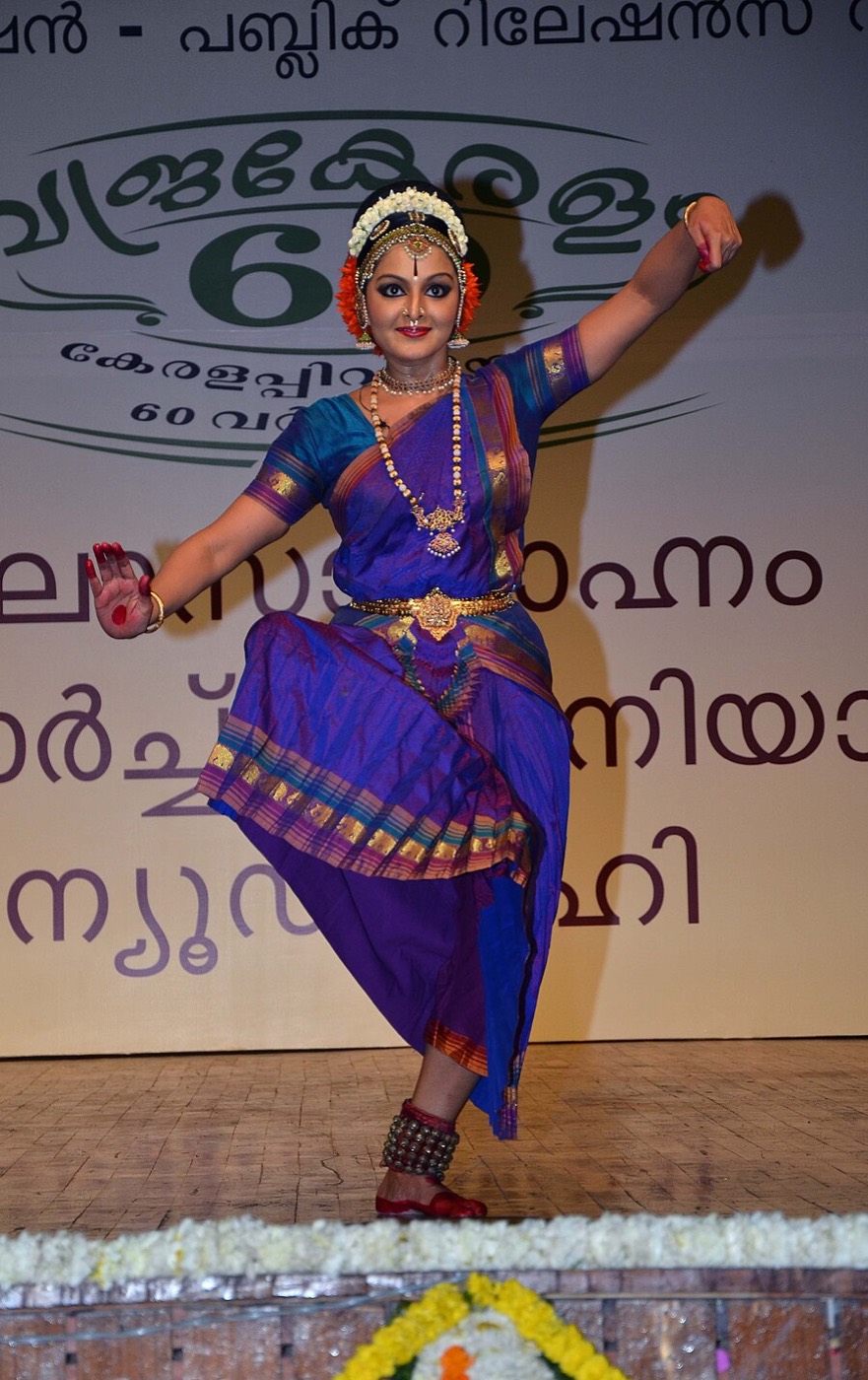 Kuchipudi dance-drama performance close-up